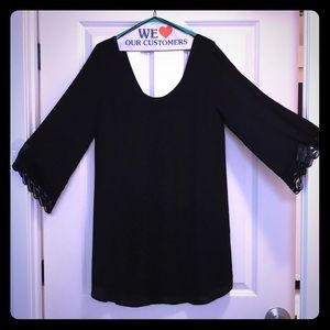 NWT LBD ASTR sz L super cute black dress